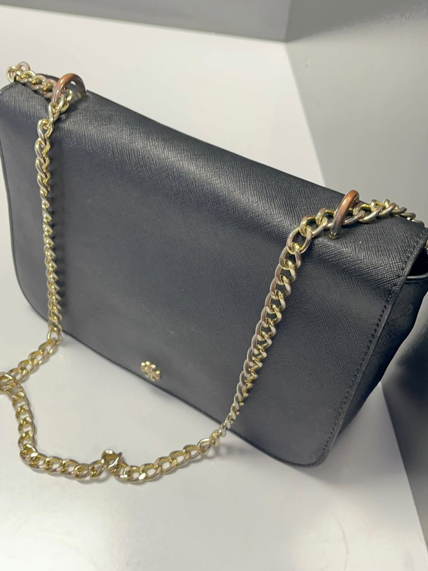 کیف شولدر بگ زنانه برند Tory Burch مشکی